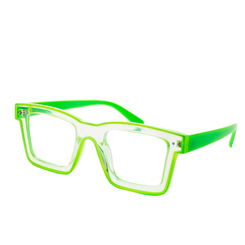 Emmalynn Rectangle Full frame Acetate Eyeglasses