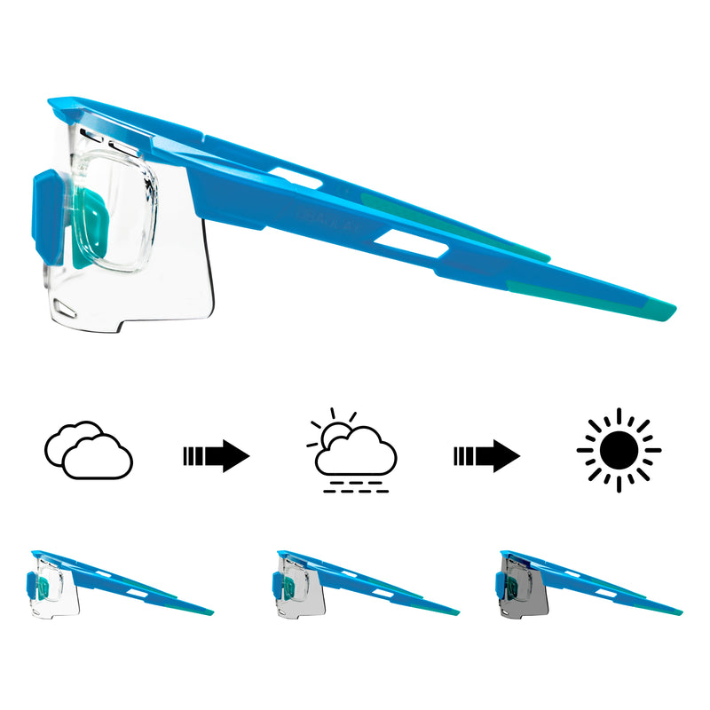 Kooper Prescription Photochromic  Cycling Glasses