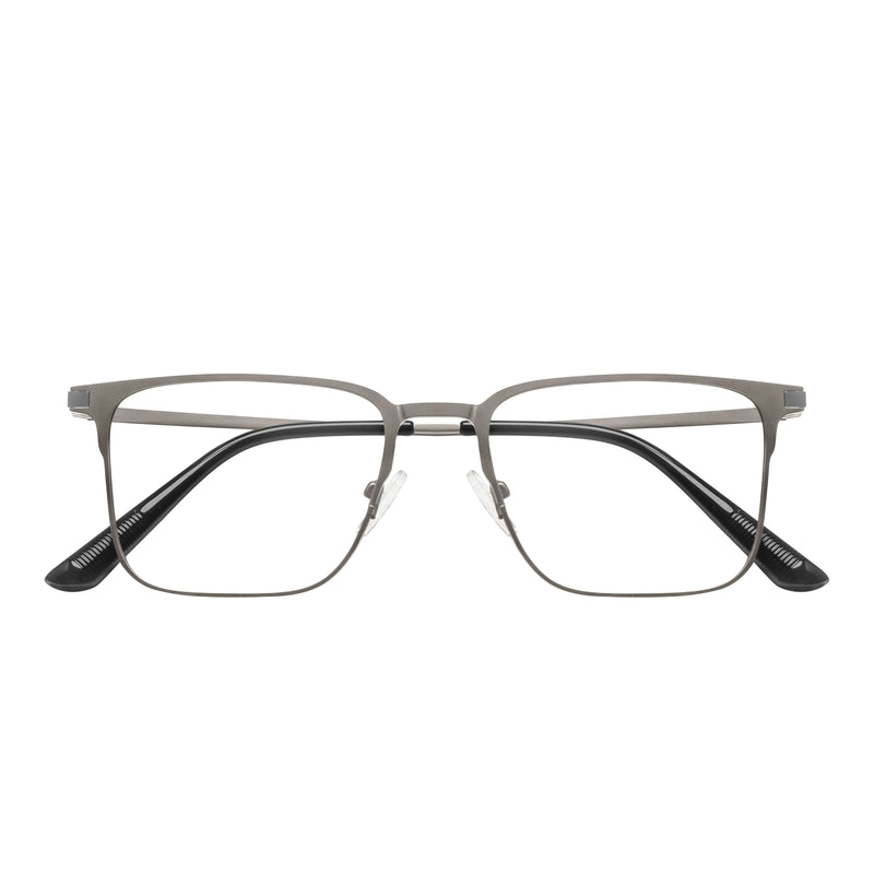 Oscar Acetate Rectangle Magnetic Clip on Glasses