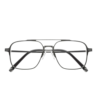Beckham Acetate Rectangle Magnetic Clip on Glasses
