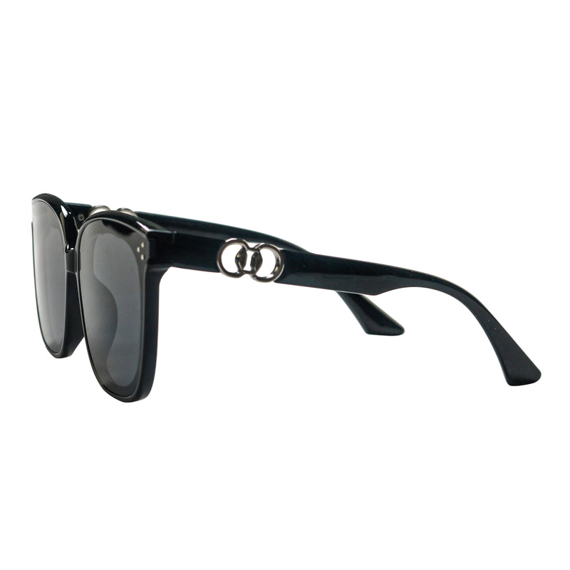 Nyomi Acetate Rectangle Sunglasses