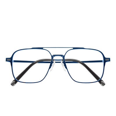Beckham Acetate Rectangle Magnetic Clip on Glasses