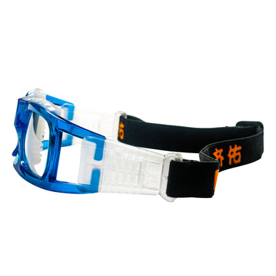 Harlem Rectangle Acetate Basketball Glasses