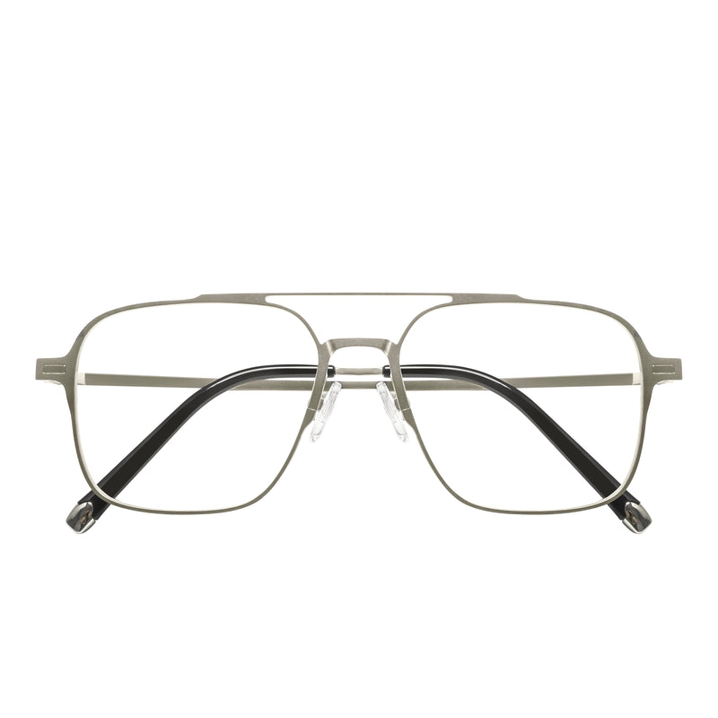 Beckham Acetate Rectangle Magnetic Clip on Glasses