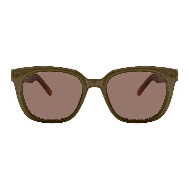 Giovanna Acetate Rectangle Sunglasses