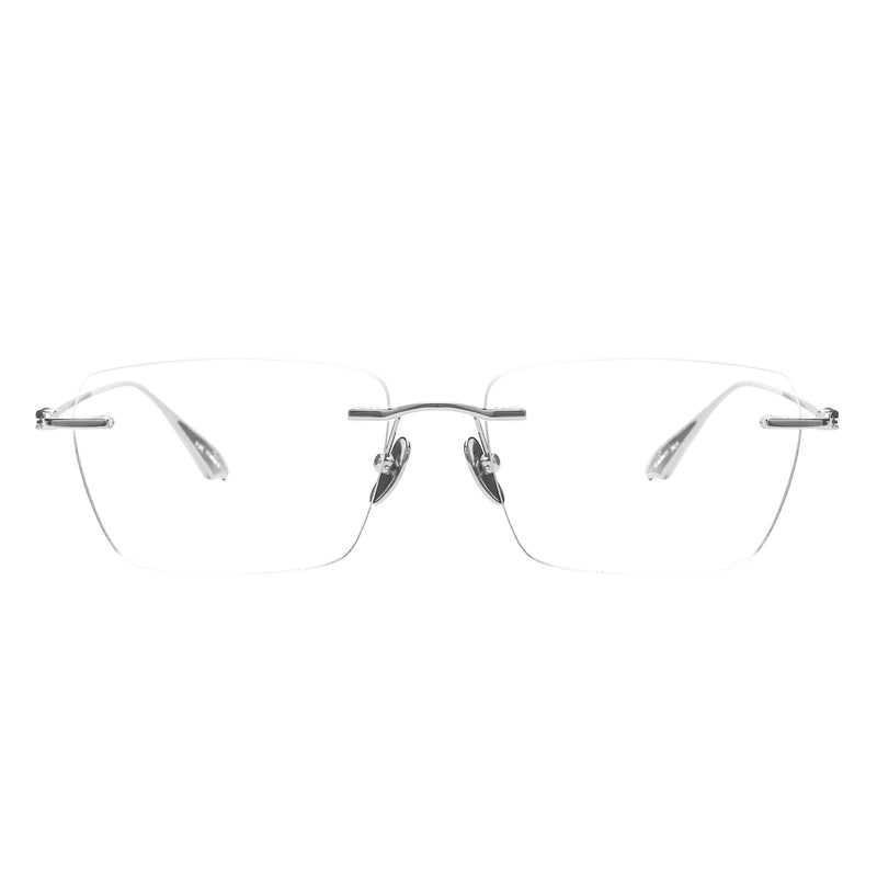 Thaddeus Titanium Rimless Glasses