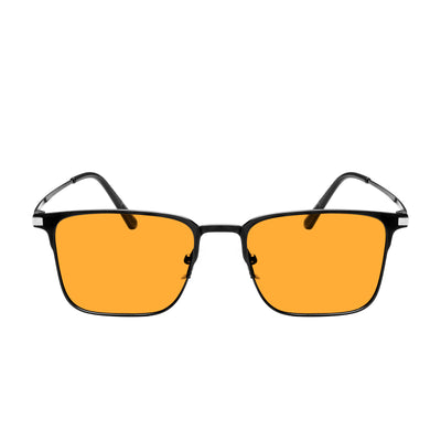 Oscar Acetate Rectangle Magnetic Clip on Glasses