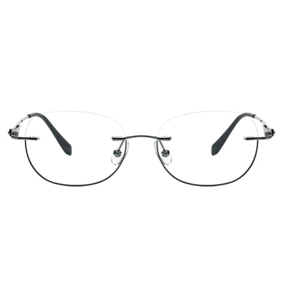 Yahya Oval Rimeless  Glasses