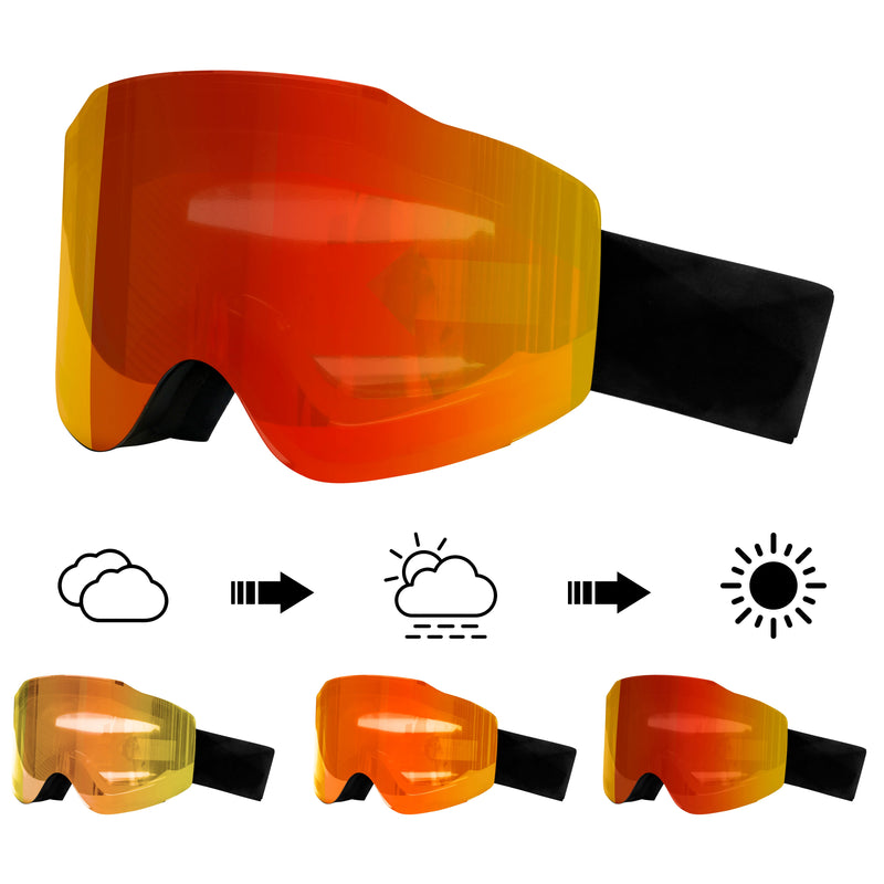 Ezra Prescription Photochromic Ski Goggles