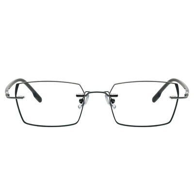 Jericho Rectangle Rimless Glasses