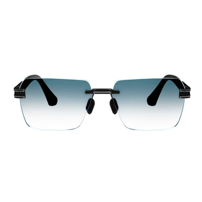 Ahmir Rimless Rectangle Sunglasses