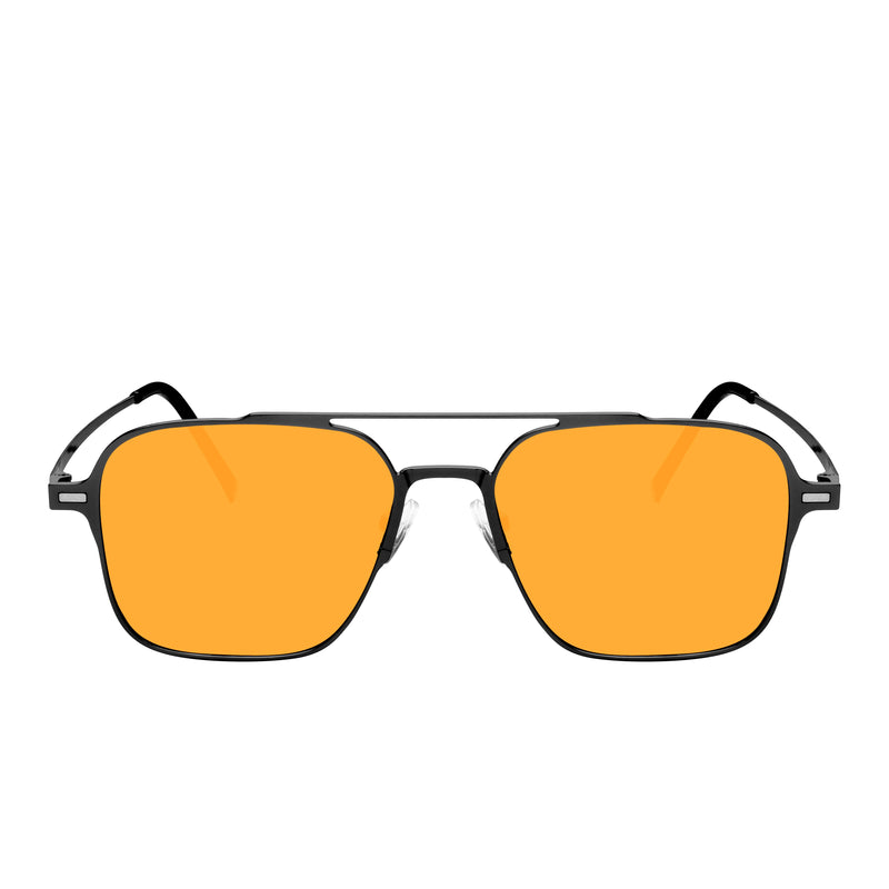 Beckham Acetate Rectangle Magnetic Clip on Glasses