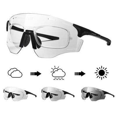 Rome Rectangle Acetate Prescription Cycling Sport Sunglasses Kit