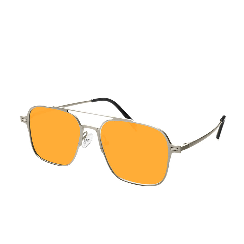 Beckham Acetate Rectangle Magnetic Clip on Glasses