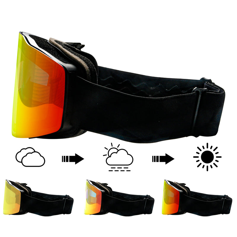 Ezra Prescription Photochromic Ski Goggles