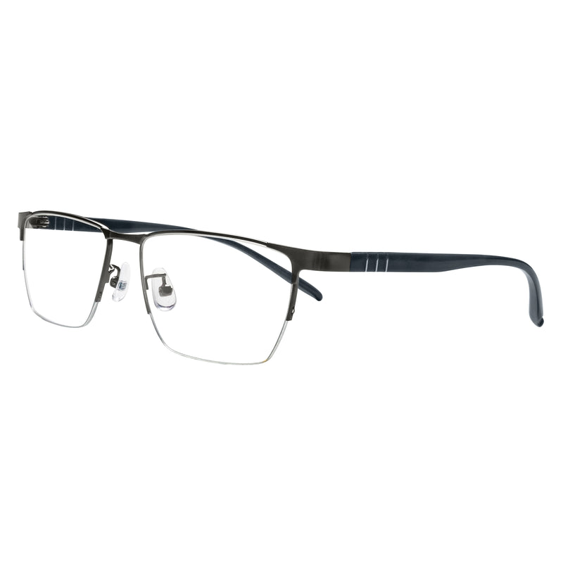 Jasper Rectangle Rimless Glasses