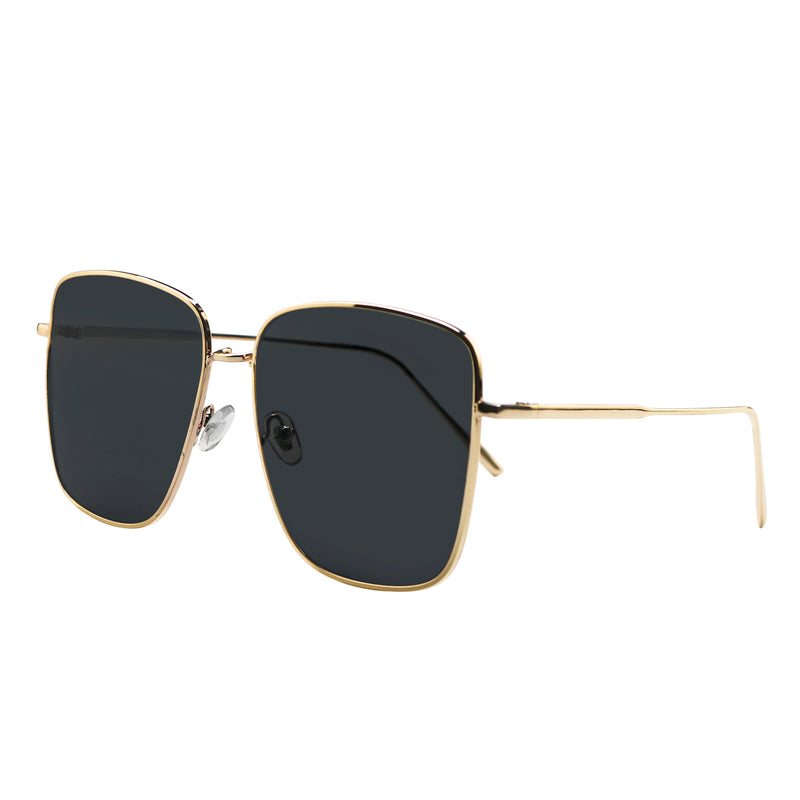 Laylani Acetate Rectangle Sunglasses