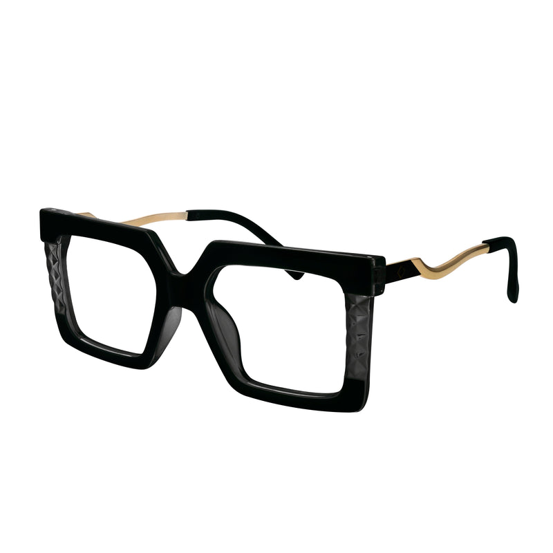 Yolanda Acetate Rectangle Glasses