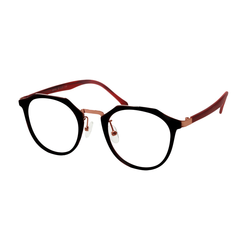 Lruaen Geometric Acetate Eyeglasses