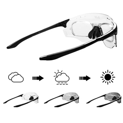 Rome Rectangle Acetate Prescription Cycling Sport Sunglasses Kit