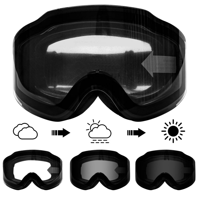 Ezra Prescription Photochromic Ski Goggles