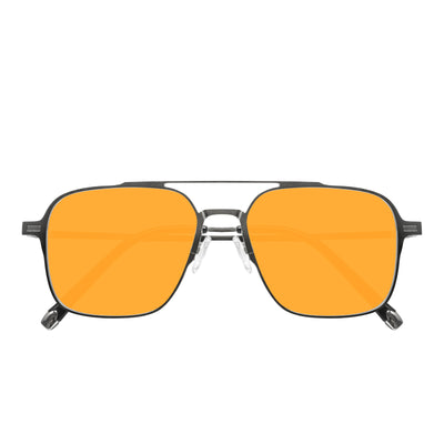 Beckham Acetate Rectangle Magnetic Clip on Glasses