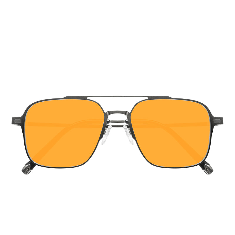 Beckham Acetate Rectangle Magnetic Clip on Glasses