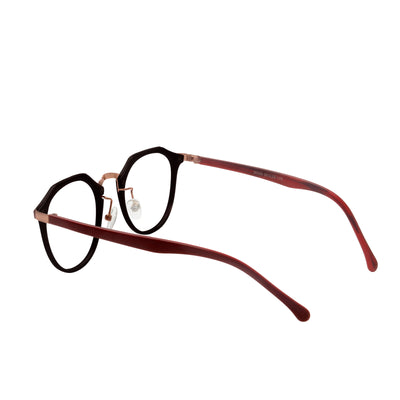 Lruaen Geometric Acetate Eyeglasses