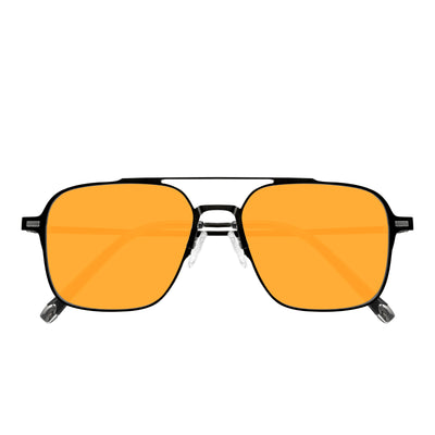 Beckham Acetate Rectangle Magnetic Clip on Glasses