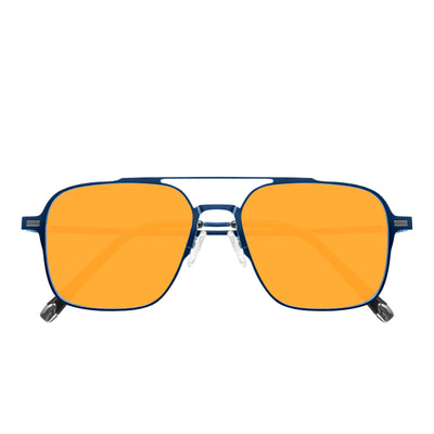 Beckham Acetate Rectangle Magnetic Clip on Glasses