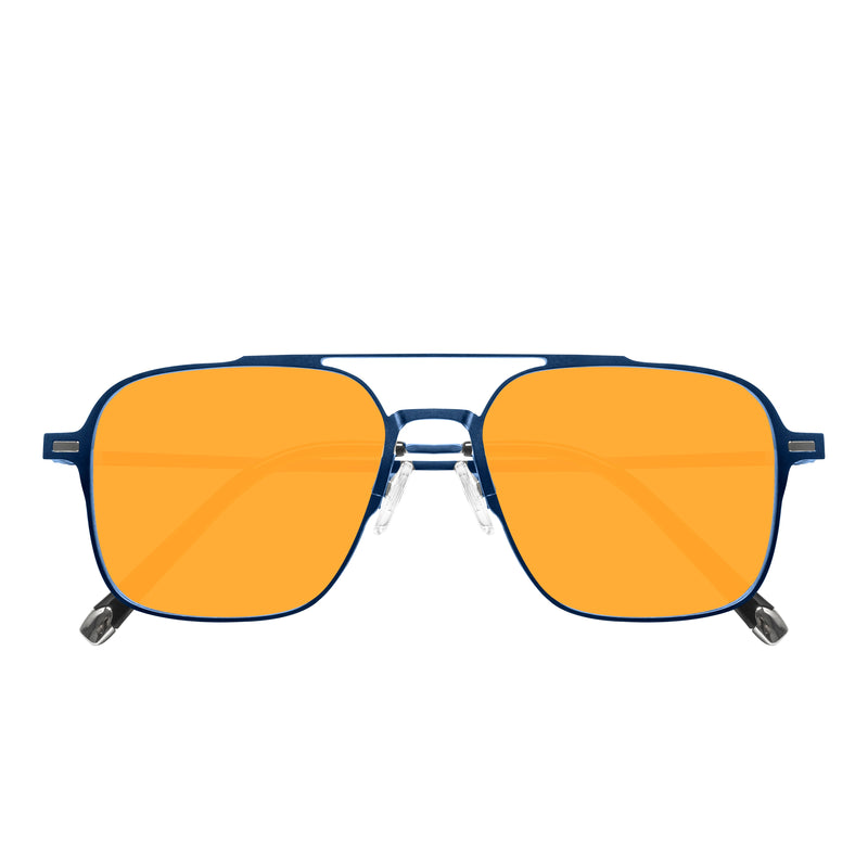 Beckham Acetate Rectangle Magnetic Clip on Glasses