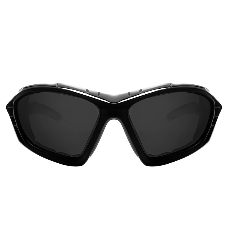 Massimo Prescription Safety Rectangle Motorcycle Glasses