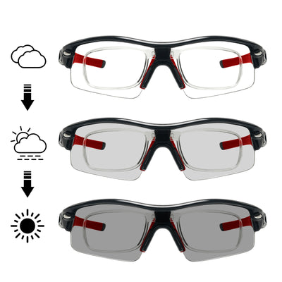 Zavier Prescription photochromic cycling Glasses