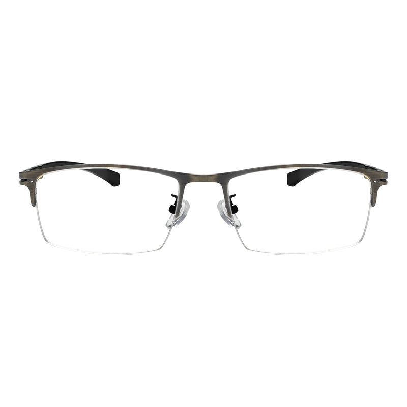 Kingston Rectangle Rimless Glasses