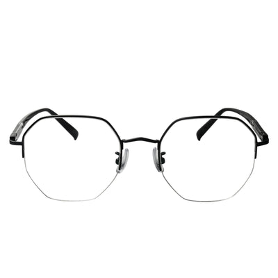 Beau Geometric Half-rim  Glasses