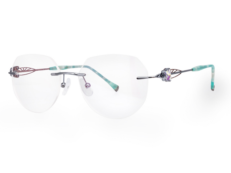 Butterfly Geometric Glasses