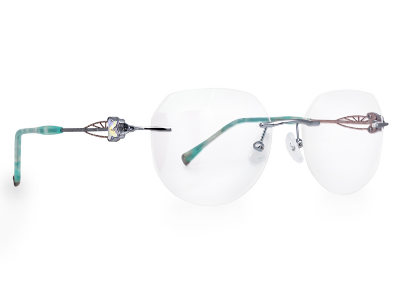 Butterfly Geometric Glasses