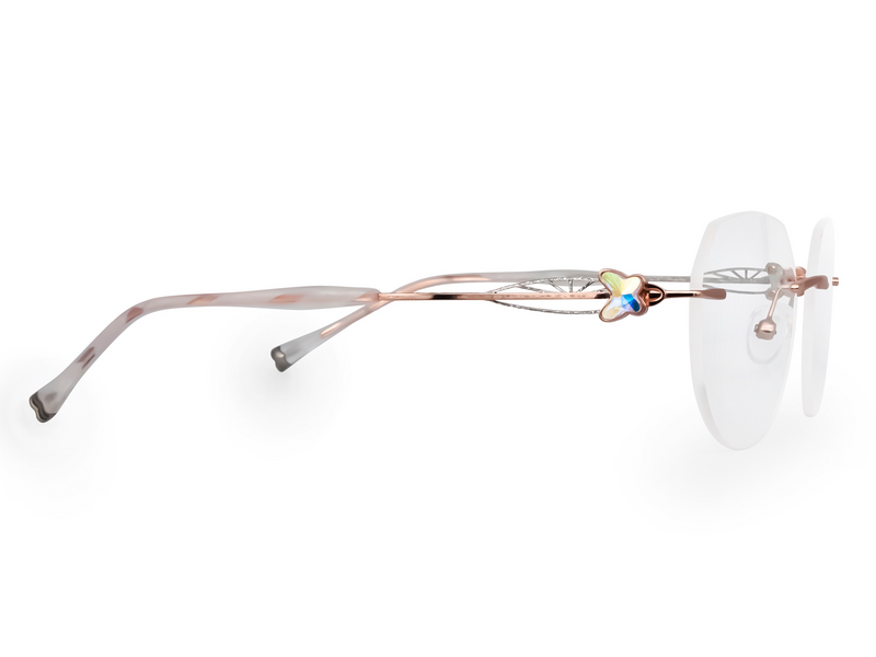 Butterfly Geometric Glasses