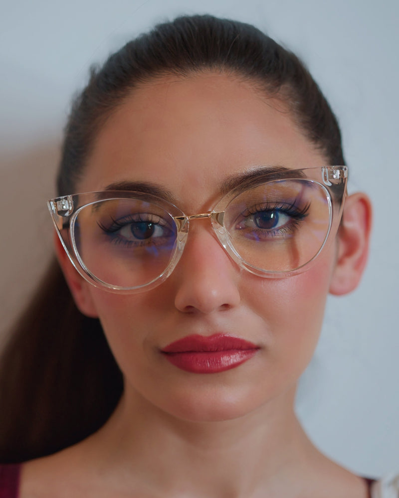 Dazzle Cat Eye Glasses