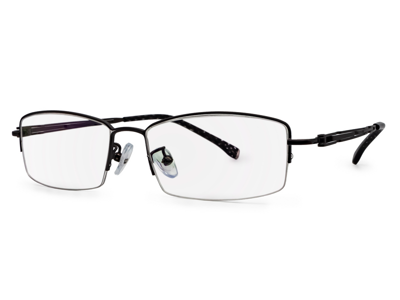 Echo Browline Rectangle Glasses