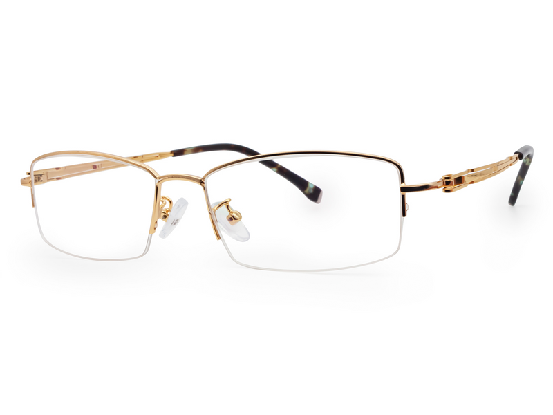 Echo Browline Rectangle Glasses