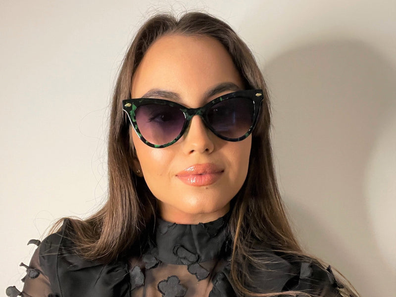 Forest Cat Eye Glasses