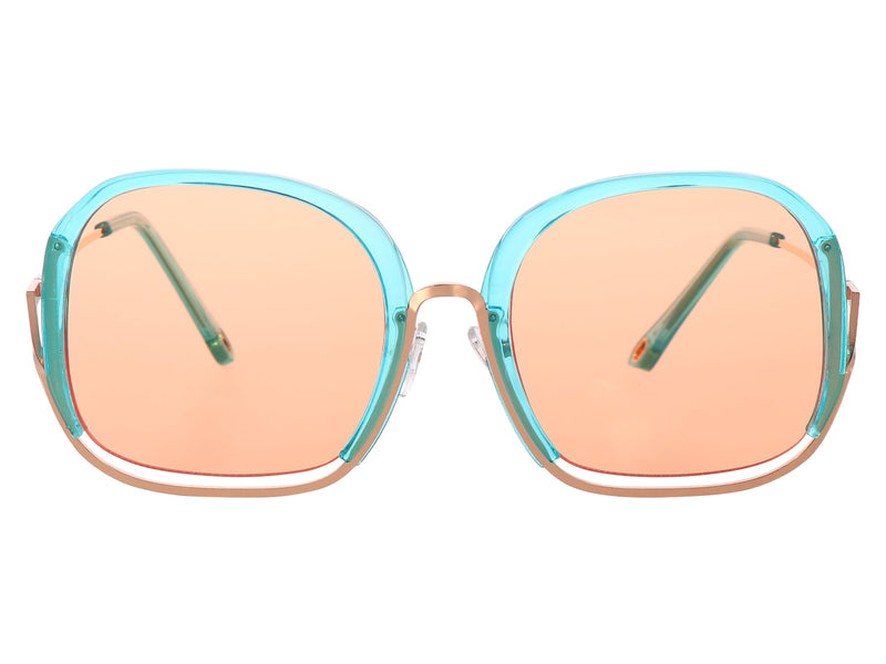 Hannah Oval Sunglasses