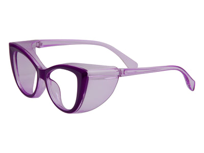 Alena Precription Safety Cateye Glasses