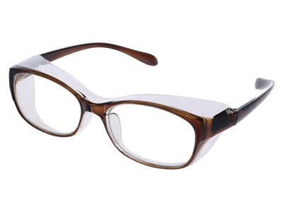 Brooke Precription Safety Rectangle Glasses