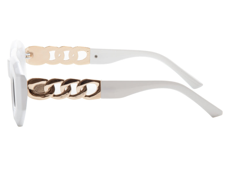 Aubriana Geometric Sunglasses