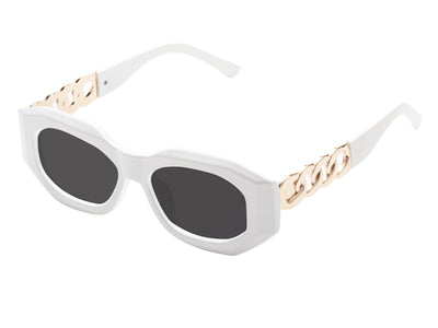 Aubriana Geometric Sunglasses