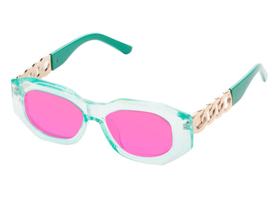 Aubriana Geometric Sunglasses