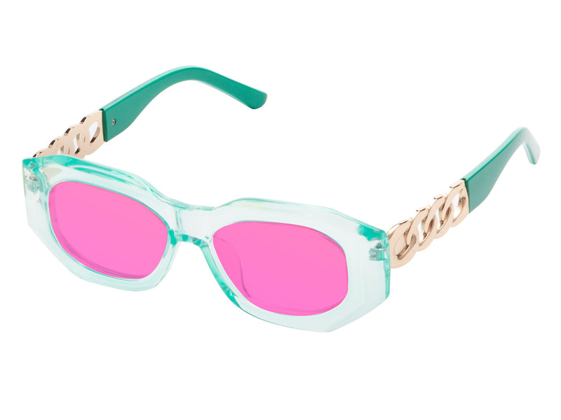 Aubriana Geometric Sunglasses