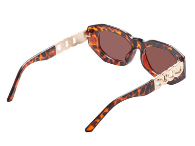 Aubriana Geometric Sunglasses